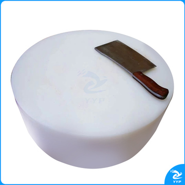 分层pe菜板剁骨头砧板加厚菜墩刀板圆形肉墩酒店肉摊案板大分割板50*20cm