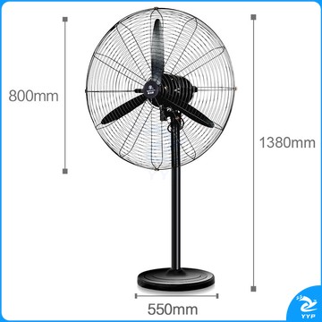 华生(Wahson)工业扇/电风扇/落地扇/大风量工厂车间工业风扇/商用扇牛角扇工业电扇 FL75-A