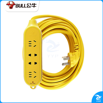 BULL/公牛接线板 GN-C5 20米线长1.5平方地拖插排