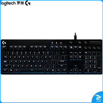 罗技（G）G610机械键盘 有线机械键盘 游戏机械键盘 全尺寸背光机械键盘 吃鸡键盘 Cherry红轴