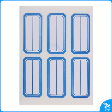 晨光(M&G)文具6枚*10页蓝框自粘性标签贴纸 便利便签条 百事贴 价格条标签贴YT-10