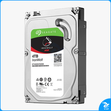 希捷(Seagate) NAS硬盘 4TB 64MB 5900转 PMR CMR垂直磁记录 网络存储 SATA 希捷酷狼IronWolf ST4000VN008