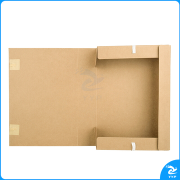 得力(deli)10只50mm高质感牛皮纸档案盒 党建资料盒 加厚文件收纳盒 财务凭证盒 办公用品27045