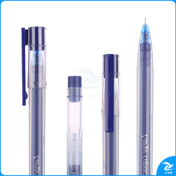 晨光(M&G)文具0.5mm蓝色中性笔 巨能写大容量签字笔 笔杆笔芯一体化水笔 12支/盒AGPY5501