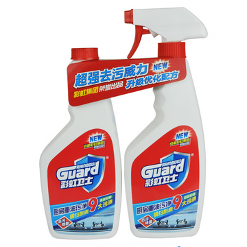 彩虹卫士厨房重油净R6703/瓶 双瓶装1000g