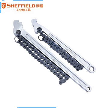 钢盾 (SHEFFIELD) S112010 链条扳手12寸 链条钳水管套筒钳 机油格扳手滤清器扳