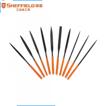 钢盾SHEFFIELD S090008 10件套什锦锉刀套装(4*160mm)