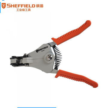 钢盾 SHEFFIELD S035011 自动剥线钳 多功能剥皮器扒皮钳 1-3.2mm