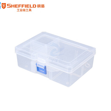 钢盾（SHEFFIELD）S024015 零件盒 塑料零件盒300X200X62mm电子元件整理盒