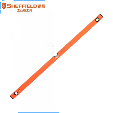 钢盾 SHEFFIELD S078140盒式水平尺40英寸 铝合金 三水泡盒式水平尺测量 