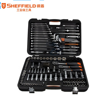 钢盾（SHEFFIELD）010002 150件套综合工具组套 汽修套筒套装汽修工具组套汽车五金工具
