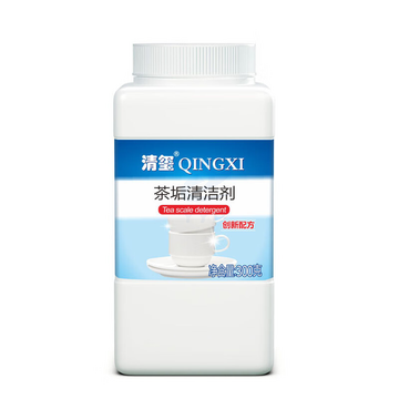 清玺 水垢溶解剂 柠檬酸除垢剂 电热水壶饮水机水杯水垢清洁剂食品级 300g 1瓶 茶垢清洁剂