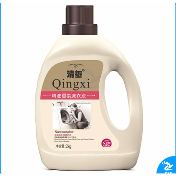 清玺 精油香氛皂液深层去污温和低泡易漂香味持久婴幼儿衣物内衣清洁 清玺精油洗衣液 2kg 1瓶