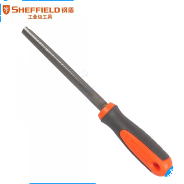 钢盾(SHEFFIELD) S099203粗齿半圆锉10英寸 半圆锉刀打磨工具