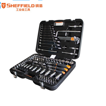 钢盾 S010001 综合性组套120件套筒扳手综合机修汽修组套