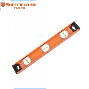 钢盾 SHEFFIELD S078248三水泡工字式水平尺48英寸 加厚铝合金磁性平衡尺