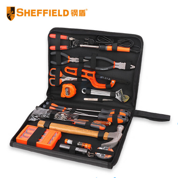 钢盾 SHEFFIELD S033002 21件套高级通用工具包维修工具 电讯维修工具包套装