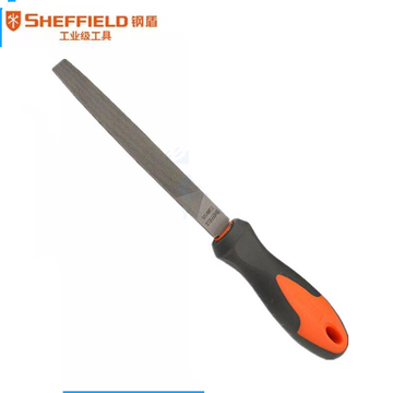 钢盾SHEFFIELD S099107中齿平锉10寸平头钳工锉金属打磨平锉刀