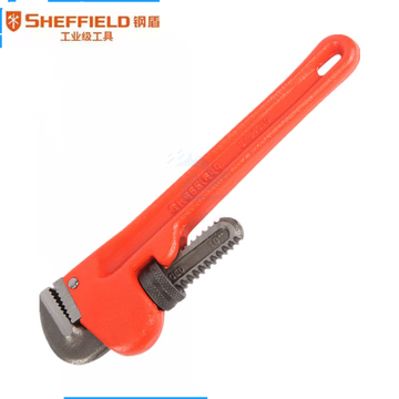 钢盾(SHEFFIELD) S104014 14大号重型水管钳水暖维修工具管钳子手动五金工具