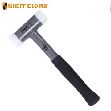 钢盾 SHEFFIELD S088713 重型防震橡胶锤40mm 强力安装锤 弹力防震锤