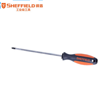 钢盾 S056211 双色柄PH1*250MM十字螺丝刀 工业级维修 安装拆机工具