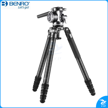 百诺(Benro) MA368CK猛犸观鸟碳纤维三脚架二维液压云台套装 MA368CK