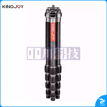 劲捷(KINGJOY)C81 海岳系列单反相机无中轴碳纤维三脚架球形云台套装 【单独三脚架】C81 不含云台
