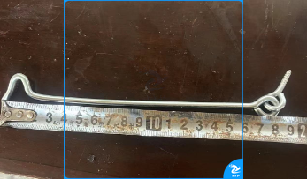 窗门钩锁 风勾窗勾老式窗户风钩锁扣(普通款)  8英寸铜风钩