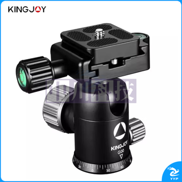 劲捷(KINGJOY)G00 单反相机球型云台三脚架全景云台轨道滑轨云台稳定器云台 【球型云台】   ZCKJ000339