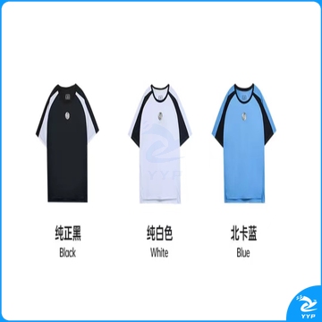 比赛服圆领短袖T恤