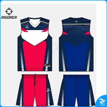 数码高端定制排球服套装Z123212799-1