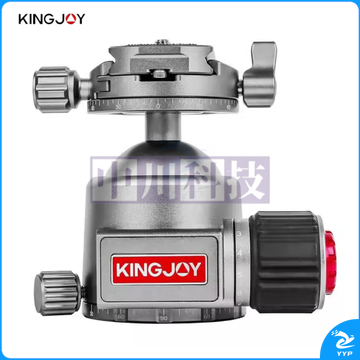 劲捷(KINGJOY)T40X 单反微单相机三脚架适用铝合金全景球形云台 【球型云台】T40X