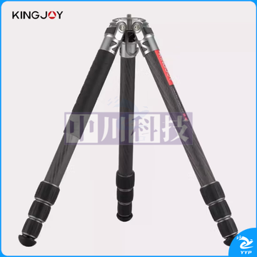 劲捷(KINGJOY)C83S 单反相机摄影摄像长焦大炮无中轴顺滑碳纤维三脚架套装 旅行拍照三角支架 液压阻尼云台 【旗舰升级款 碳纤维三脚架套装】C83S+T30X