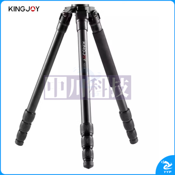劲捷(KINGJOY)K2218 专业便携摄影摄像无中轴三脚架液压云台套装 【碳纤维三脚架】K2218 不含云台