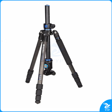 百诺(Benro)Travel碳纤维旅游天使GC168TV1三脚架反折可拆独脚架球形云台套装【4节 承重14kg】   ZCKJ000038