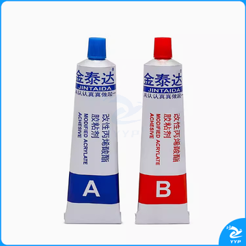 金泰达AB胶80克塑料木头铁金属玻璃石头陶瓷的专用胶万能胶粘得牢多功能全透明快干粘合剂丙烯酸酯强力ab胶水