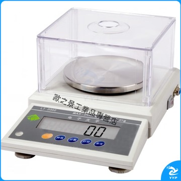 迈恻亦 天量LT502电子称工业电子天平交直流500g/0.01g500g砝码 LT3002(3000g0.01g)防风罩