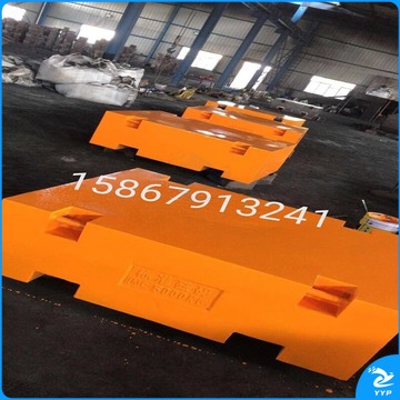 里博 1吨2吨标准砝码锁型平板地磅检验配重块铁1000kg500公斤校准称 10000公斤