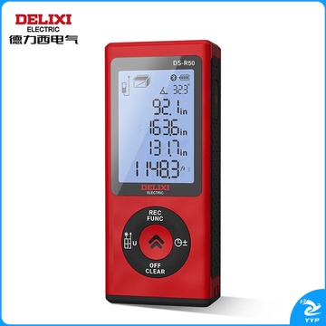 德力西电气 DECEMLDDSR50 激光测距仪蓝牙款充电语音 动力测量仪器