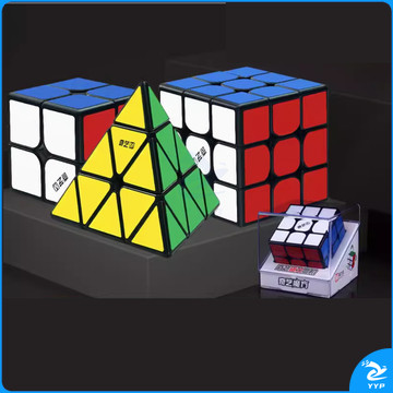 自有商品2+3二阶三阶金字塔魔方组合 教学仪器