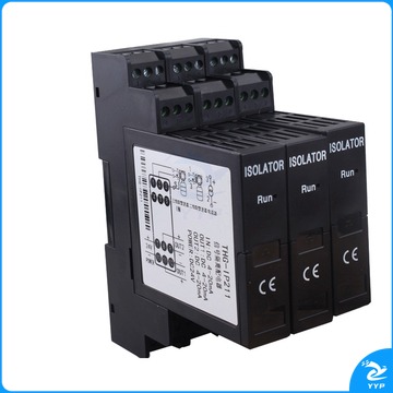 惠利得 交流电流变送器直流电压变送器信号隔离器4-20mA一入二出转0-10V 一进一出