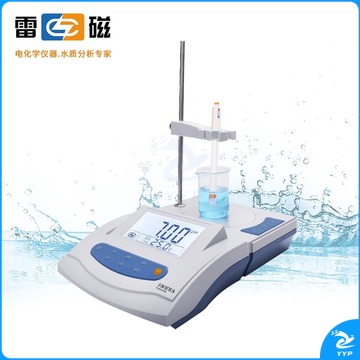 雷磁PHS-3G带搅拌台式PH酸碱水质检测酸度计  水文仪器
