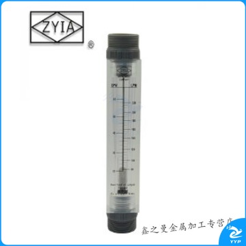 山头林村 工业自动化仪表厂金泰 ZYIA 一寸半外螺纹 LZM-40G管道流量计 液体1-10GPM/4-36LPM 教学仪器