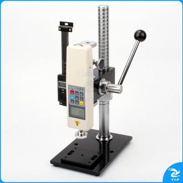 惠利得 定制数显弹簧压力试验机50公斤推拉力计台位移距离标尺HPB HPB台(配35mm压头)含500N数显推拉力计