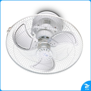 华生 FD7-40 吸顶扇 360度摇头电风扇16寸金属扇叶
