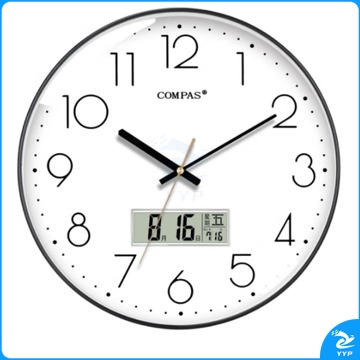 康巴丝 康巴丝 挂钟客厅时钟   电子石英钟表挂墙