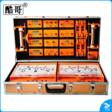 酷哥创客 编程教育/COOLMAKER 酷哥 初中电学实验箱 物理器材套装 吸附黑板 教师演示原理 教学仪器