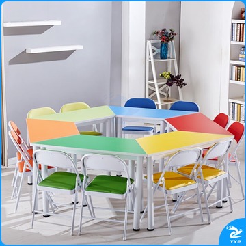 奇心华创 QX-FDZ 心理辅导室彩色团体活动桌 心理仪器