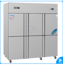 立德 冰箱 新B款 六门双机双温冰箱   直冷