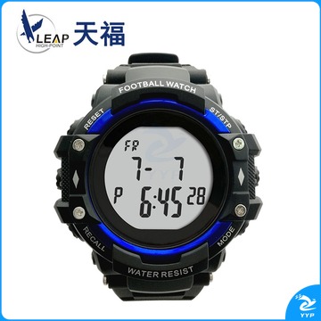 实验教学仪器器材天福 计时秒表FW3足球裁判表10道记忆秒表 教练用电子 计时器手表腕表器手表 FW3足球裁判表（黑+蓝款）满百包邮其它型号询客服可议价